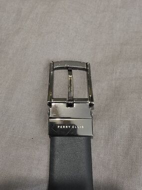 perry ellis leather dress belt Perry Ellis Portfolio Men's Leather Amigo Dress Belt
